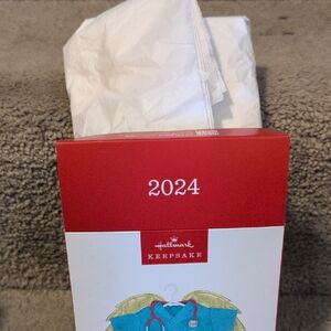 Hallmark Keepsake 2024 Ornament with Red and Blue Design